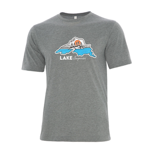 Lake Superior Eurospun Ring Spun Tee - Naturally Illustrated