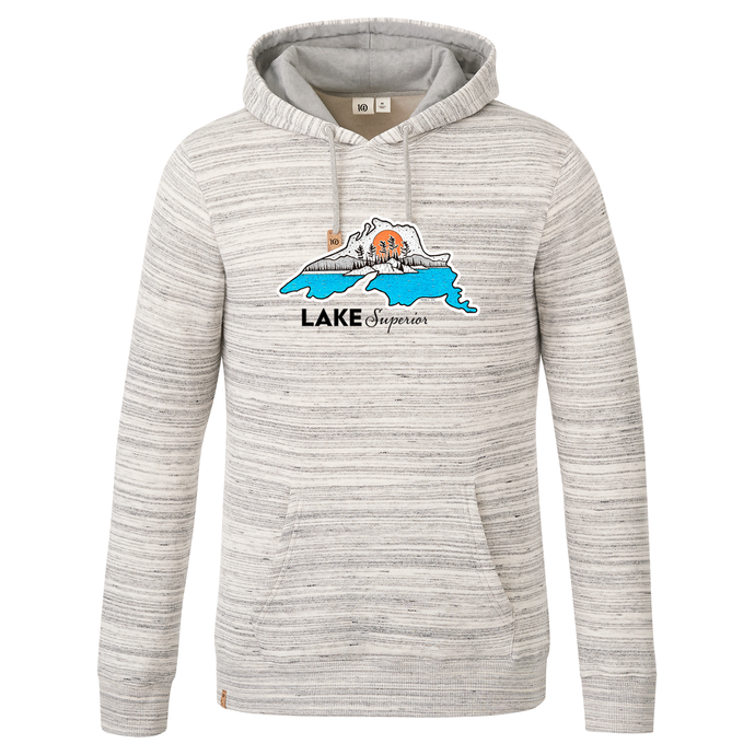 Lake Superior Tentree Space Dye Classic Hoodie - Naturally Illustrated