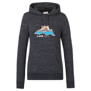Lake Superior Tentree Space Dye Ladies Classic Hoodie - Naturally Illustrated