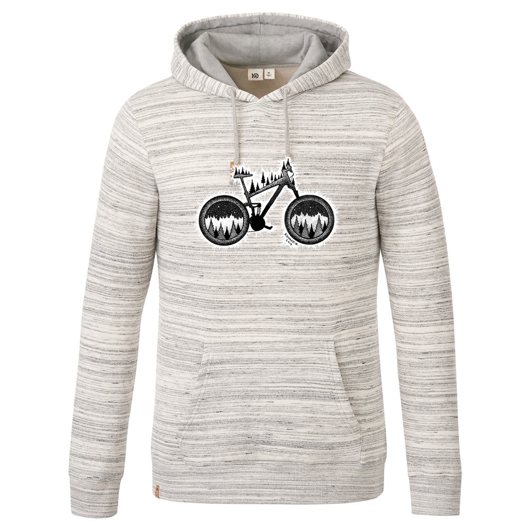 Mountain Bike Tentree Space Dye Classic Hoodie - Naturally Illustrated