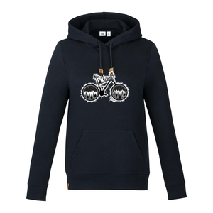 Mountain Bike Tentree Space Dye Ladies Classic Hoodie - Naturally Illustrated