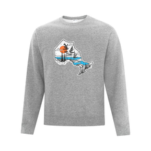 Load image into Gallery viewer, Ontario 2024 Everyday Fleece Crewneck Sweater - Naturally Illustrated