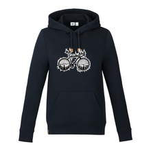 Load image into Gallery viewer, Road Bike Tentree Space Dye Ladies Classic Hoodie - Naturally Illustrated