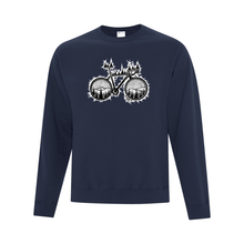 Load image into Gallery viewer, Road Bike Everyday Fleece Crewneck Sweater - Naturally Illustrated