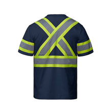 Load image into Gallery viewer, Sault College Facilities Management Optimum Cotton Hi-Vis T-Shirt