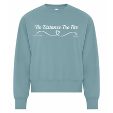 Load image into Gallery viewer, No Distance Too Far KOI Element CFF Ladies Crewneck