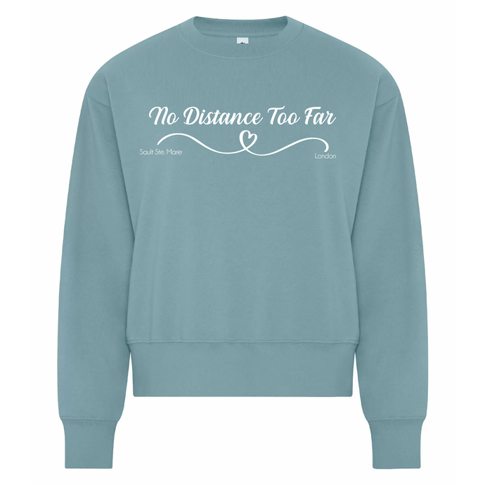 No Distance Too Far KOI Element CFF Ladies Crewneck