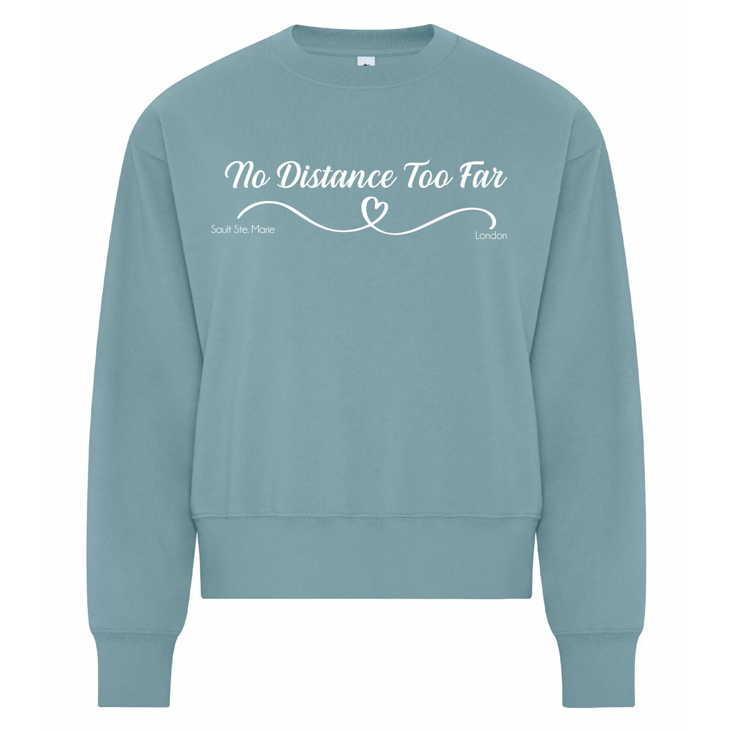 No Distance Too Far KOI Element CFF Ladies Crewneck