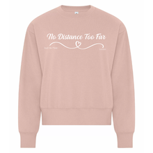 Load image into Gallery viewer, No Distance Too Far KOI Element CFF Ladies Crewneck