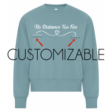Load image into Gallery viewer, No Distance Too Far KOI Element CFF Ladies Crewneck