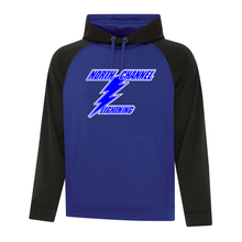 Load image into Gallery viewer, North Channel Lightning Two Tone Adult Hooded Sweatshirt