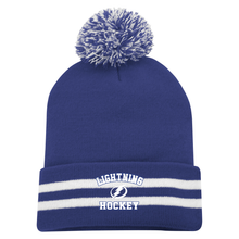 Load image into Gallery viewer, North Channel Lightning Pom Pom Toque