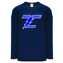 Load image into Gallery viewer, North Channel Lightning Youth Practice Jersey