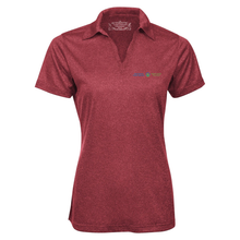 Load image into Gallery viewer, North Shore Health Network Pro Team Heather ProFORMANCE Ladies Polo