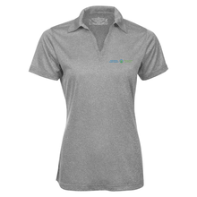 Load image into Gallery viewer, North Shore Health Network Pro Team Heather ProFORMANCE Ladies Polo