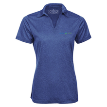 Load image into Gallery viewer, North Shore Health Network Pro Team Heather ProFORMANCE Ladies Polo
