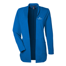 Load image into Gallery viewer, Northern Credit Union Ladies Raleigh Stretch Cardigan (Embroidered)