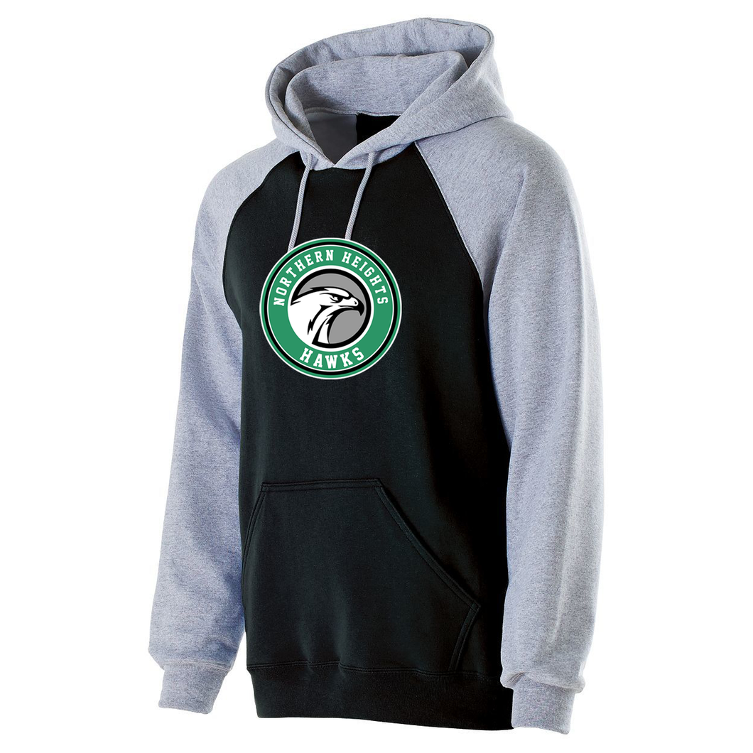 Northern Heights Hawks Halloway Banner Youth Hooded Sweatshirt