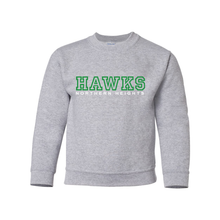 Load image into Gallery viewer, Northern Heights EMBROIDERED Fleece Crewneck Youth Sweater