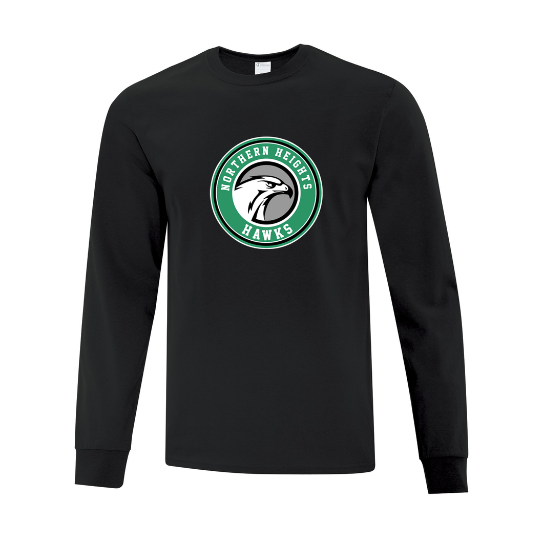 Northern Heights Hawks Adult Long Sleeve Tee