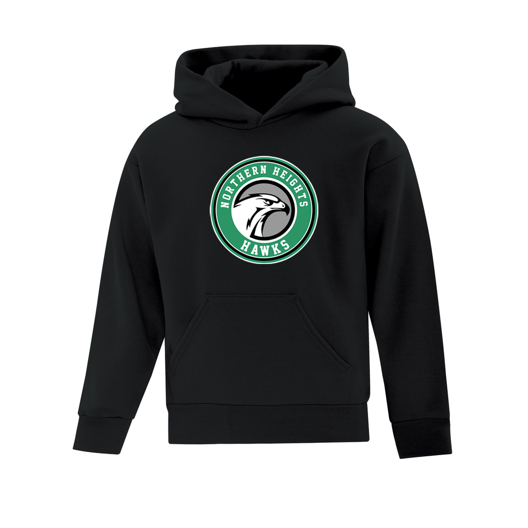 Northern Heights Hawks Youth Hooded Sweatshirt