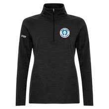 Load image into Gallery viewer, OLOL STAFF Dynamic Heather Fleece 1/2 Zip Ladies Sweatshirt