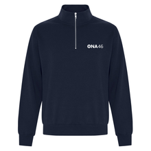 Load image into Gallery viewer, Ontario Nurses Association Everyday Fleece 1/4 Zip Sweatshirt (Embroidered)