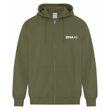 Load image into Gallery viewer, Ontario Nurses Association Everyday Fleece Hooded Full Zip Sweatshirt (Embroidered)