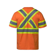 Load image into Gallery viewer, Sault College Facilities Management Optimum Cotton Hi-Vis T-Shirt
