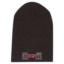 Load image into Gallery viewer, Property of Knights Hockey Knit Slouchy Toque