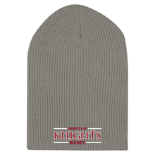 Load image into Gallery viewer, Property of Knights Hockey Knit Slouchy Toque