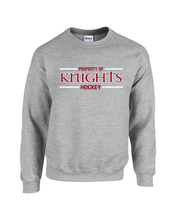 Load image into Gallery viewer, Property of Knights Hockey Crewneck