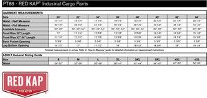 Sault College Facilities Management Red Kap Industrial Cargo Pants