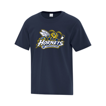 Load image into Gallery viewer, RF Contracting Hornets Everyday Cotton Youth Tee