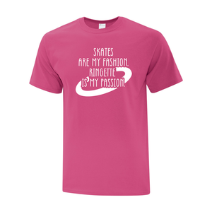 Sault Ringette Club 'Ringette Is My Passion' Everyday Cotton Adult Tee
