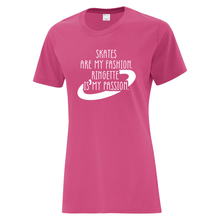 Load image into Gallery viewer, Sault Ringette Club &#39;Ringette Is My Passion&#39; Everyday Cotton Ladies Tee