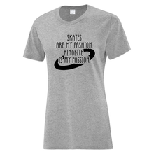 Load image into Gallery viewer, Sault Ringette Club &#39;Fun Phrases&#39; Everyday Cotton Ladies Tee