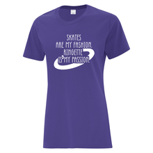 Load image into Gallery viewer, Sault Ringette Club &#39;Fun Phrases&#39; Everyday Cotton Ladies Tee