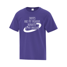 Load image into Gallery viewer, Sault Ringette Club &#39;Fun Phrases&#39; Everyday Cotton Youth Tee