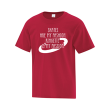 Load image into Gallery viewer, Sault Ringette Club &#39;Fun Phrases&#39; Everyday Cotton Youth Tee
