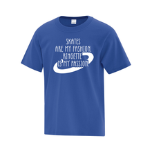 Load image into Gallery viewer, Sault Ringette Club &#39;Fun Phrases&#39; Everyday Cotton Youth Tee