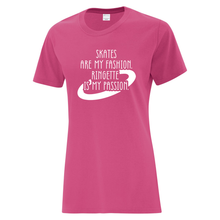 Load image into Gallery viewer, Sault Ringette Club &#39;Fun Phrases&#39; Everyday Cotton Ladies Tee