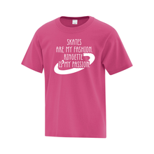 Load image into Gallery viewer, Sault Ringette Club &#39;Fun Phrases&#39; Everyday Cotton Youth Tee
