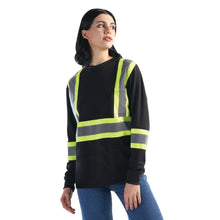 Load image into Gallery viewer, Sault College Facilities Management Beacon Adult Long Sleeve Hi-Vis T-Shirt