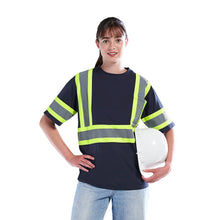Load image into Gallery viewer, Sault College Facilities Management Optimum Cotton Hi-Vis T-Shirt