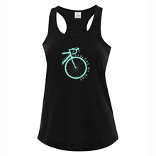 Load image into Gallery viewer, SCC Explore By Bike Pro Spun Racerback Ladies Tank