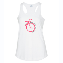 Load image into Gallery viewer, SCC Explore By Bike Pro Spun Racerback Ladies Tank