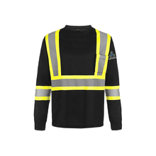 Load image into Gallery viewer, Sault College Facilities Management Beacon Adult Long Sleeve Hi-Vis T-Shirt