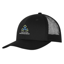 Load image into Gallery viewer, Sault College Facilities Management Snapback Trucker Hat