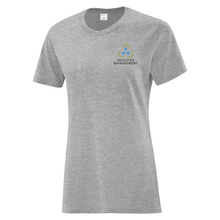 Load image into Gallery viewer, Sault College Facilities Management Ladies Cotton Tee